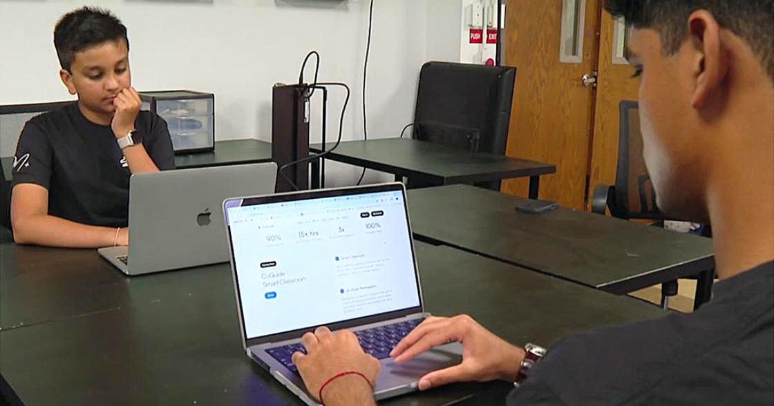 19-year-old North Texas innovator teams up with 11-year-old to launch AI startup helping teachers