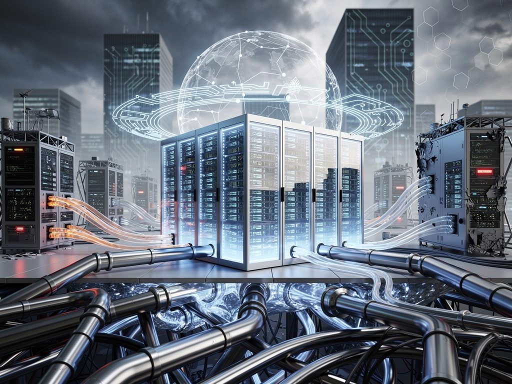 AI Gold Rush: Tech Titans Dump Data Center Debt on Desperate Startups