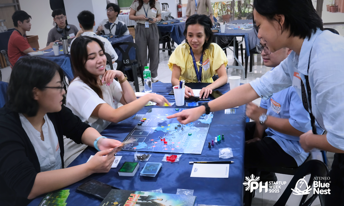 Ateneo Blue Nest concludes Game-Based Learning Workshop for Philippine Startup Week 2025 - Ateneo de Manila University