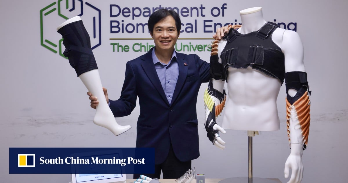 CUHK start-ups eye silver economy’s need for ‘wearable robotics’