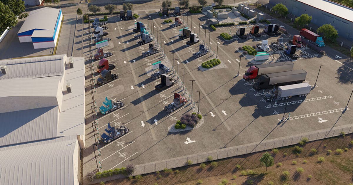 EV Realty lands $75M to expand electric truck charging in California