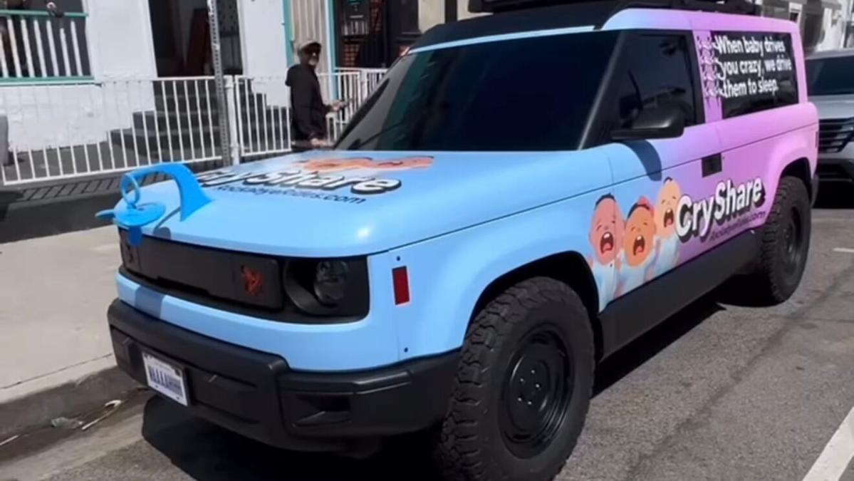 EV startup Slate Auto teases prototype on L.A. streets