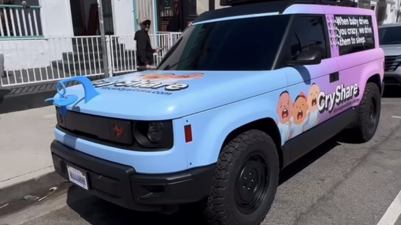 EV startup Slate Auto teases prototype on L.A. streets