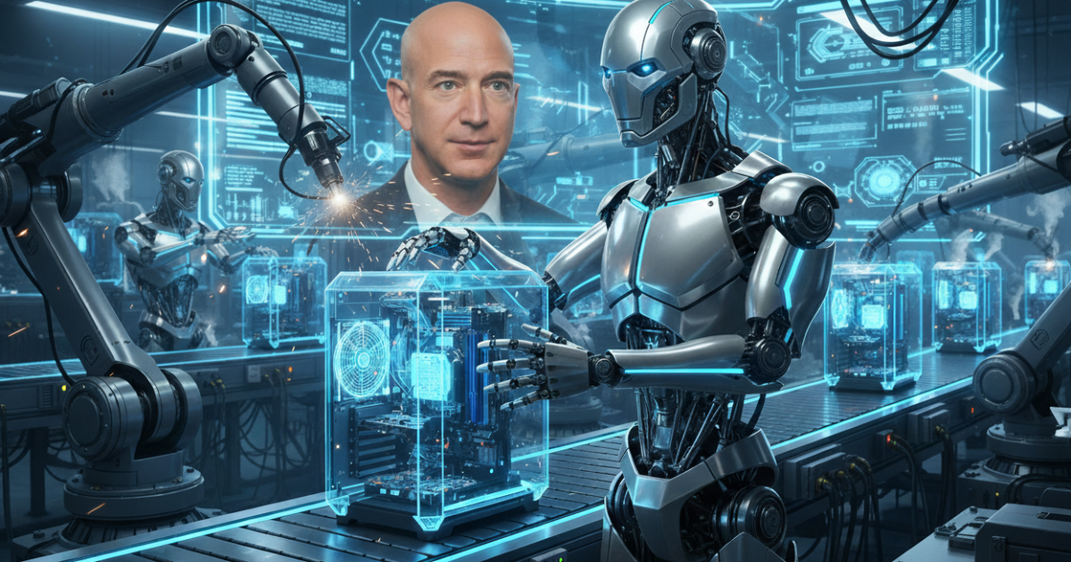 Jeff Bezos is building a multi-billion dollar AI manufacturing startup