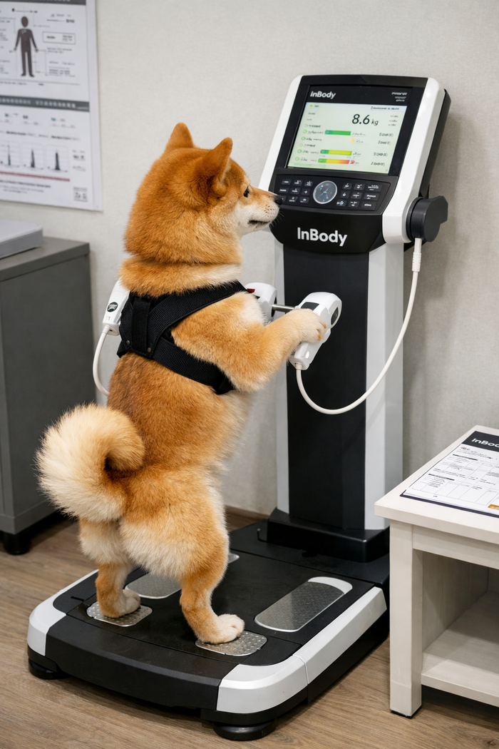 The era of easily analyzing body composition and health care for dogs like humans opens.Pawzmedi, a .. – MK