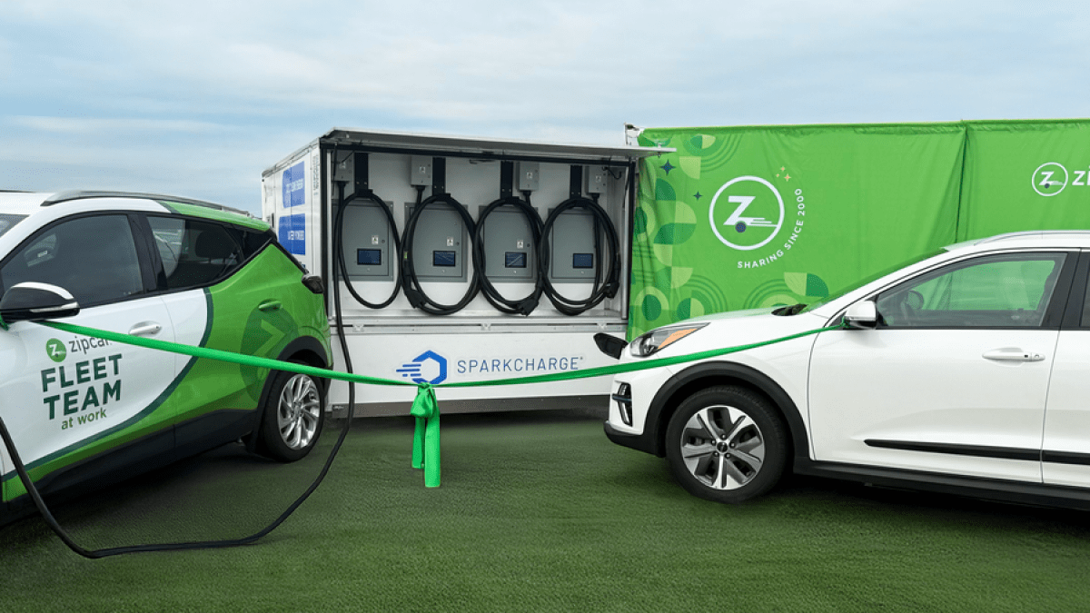 Zipcar partners with Somerville startup on Boston EV charging hub