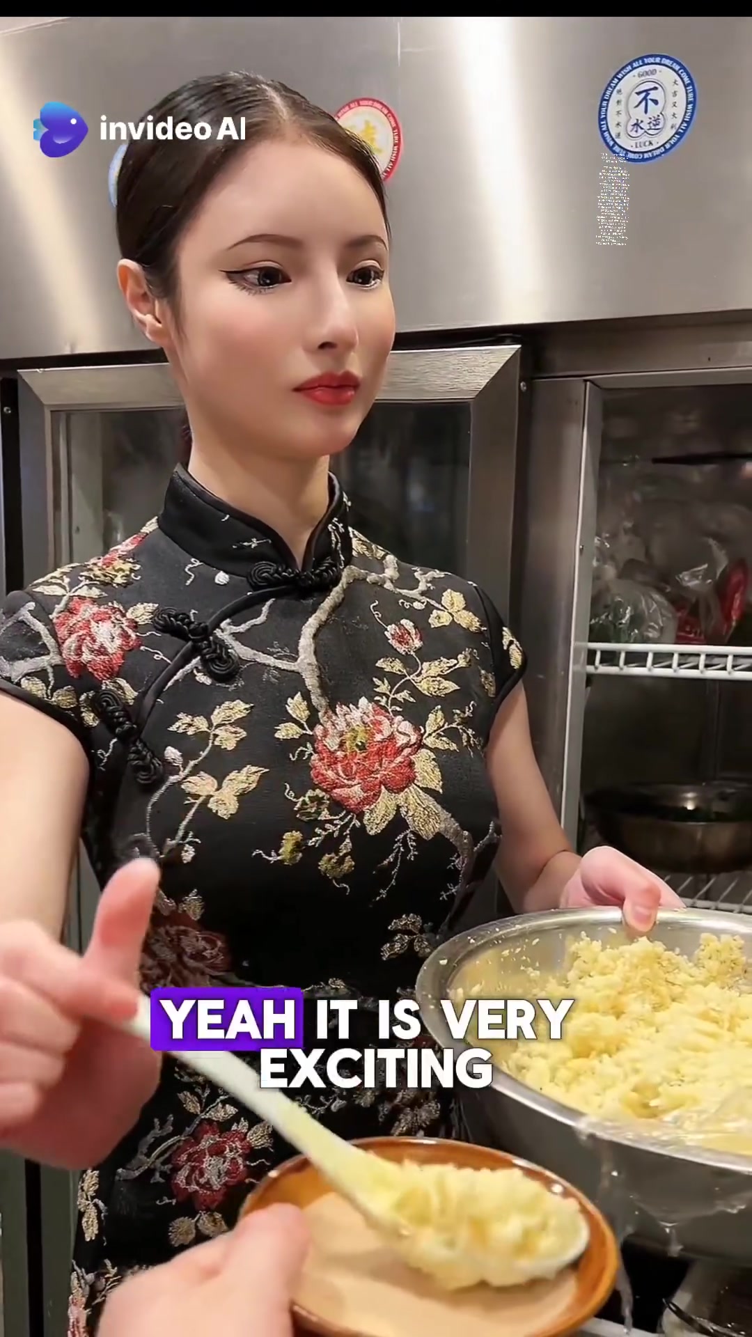 @delouis.white.ii Posted @withregram • @asian_technology__ The AI Robot Waitress…