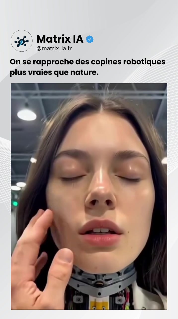 @matrix_ia.fr Ce nouveau prototype dévoile un visage robotique d’un réalisme pre…