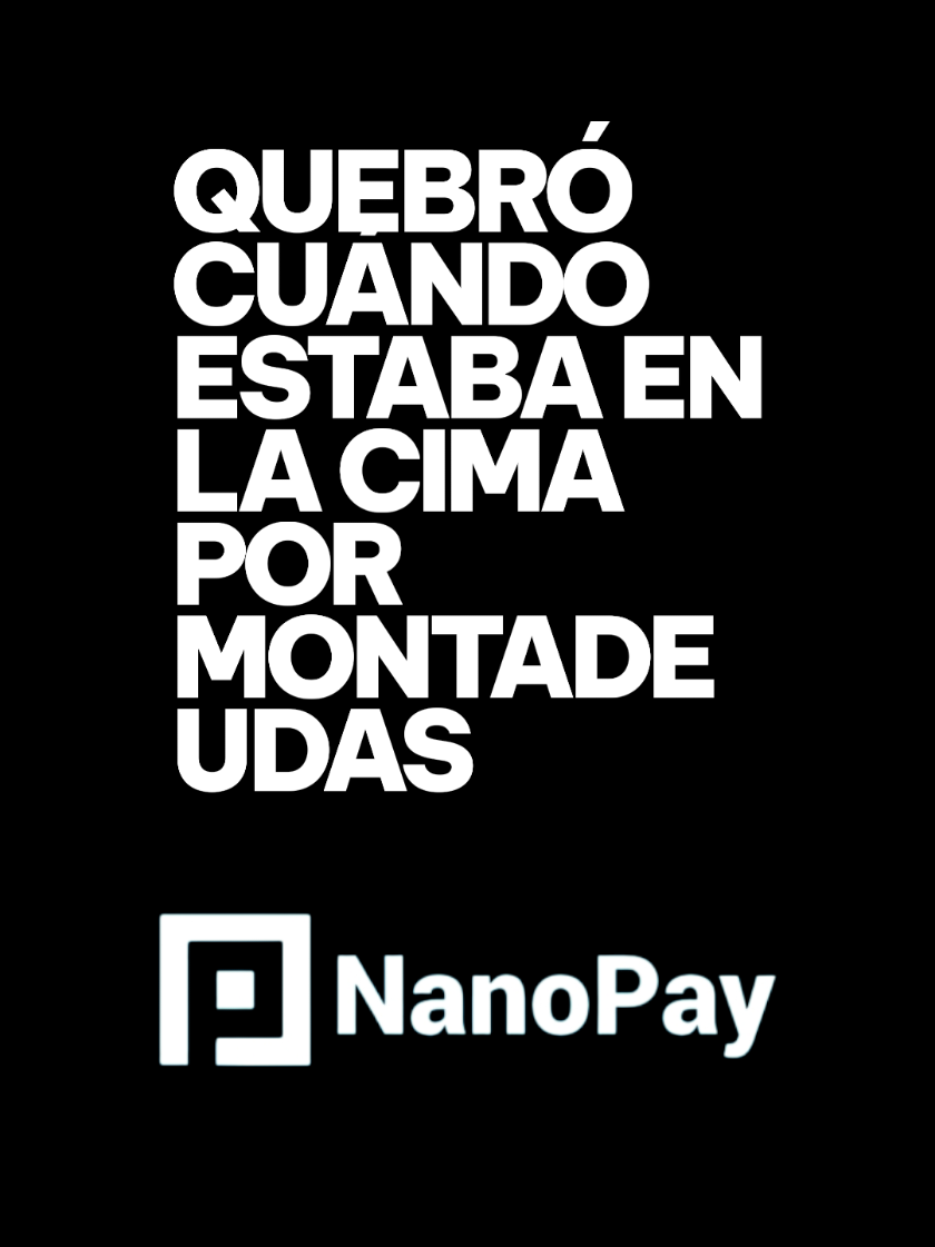 @mtro.carlos.montufar Nano Pay quebró cuando estaba en la cima y su caída repres…