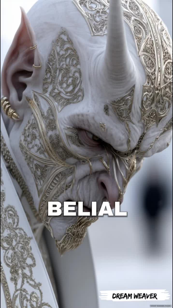 @dreamweaver.pl Six faces of demons created with artificial intelligence. Belial…