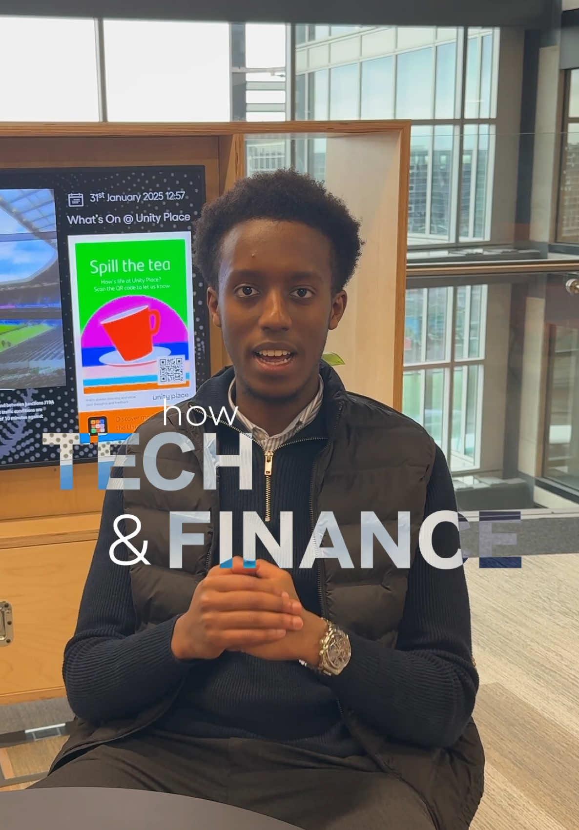 @braedenlazarus  +  = The ultimate combo! Tech and finance rely on each other mo…