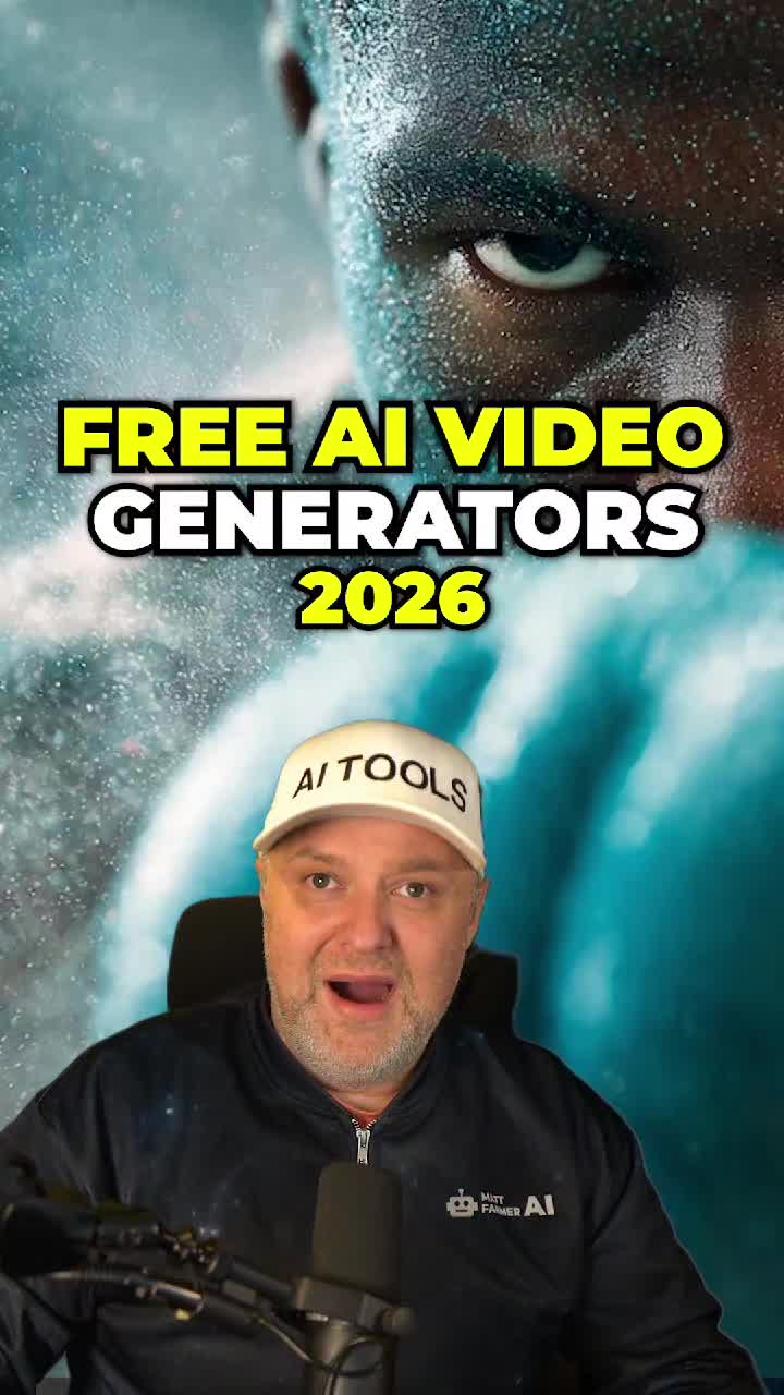 @mattfarmerai Best FREE AI Video Generators 2026  #aivideo #freeaitools #ai #ait…