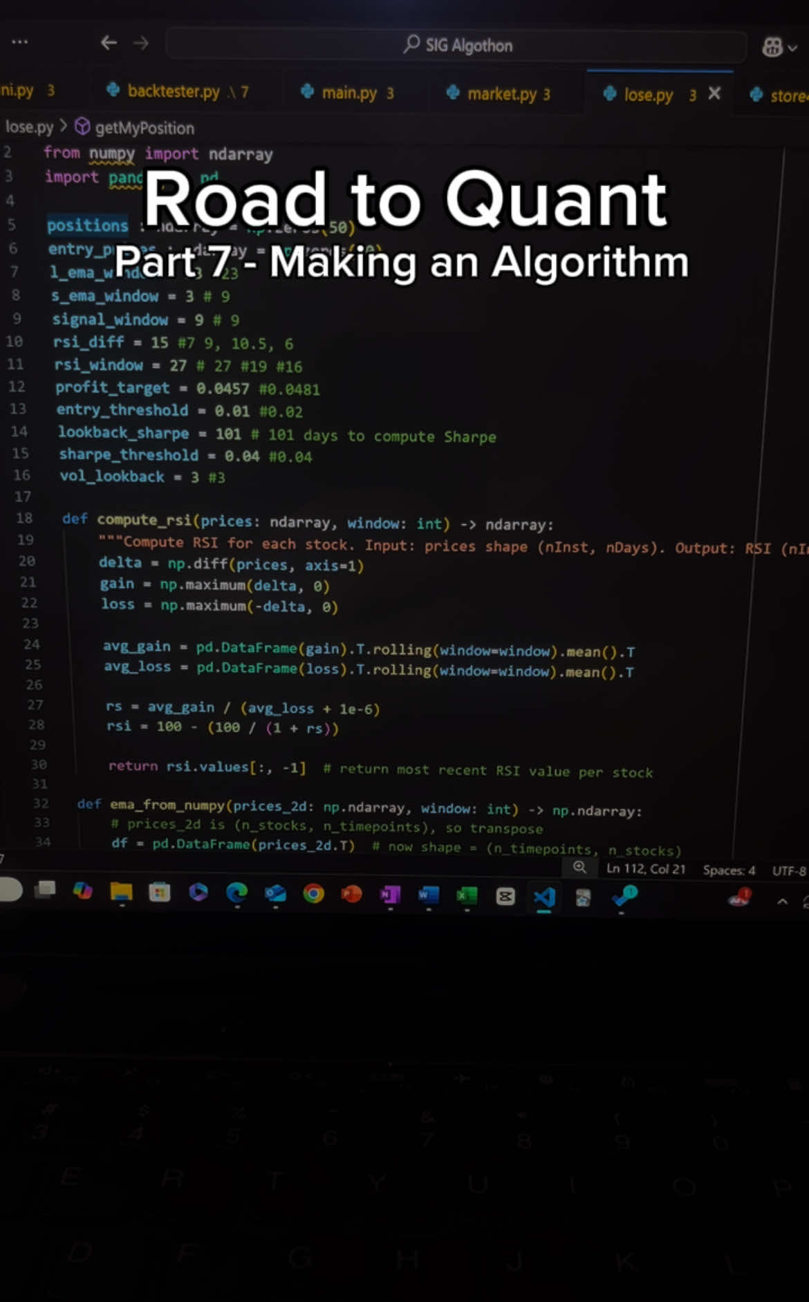 @matt_martin_06 Simple quant strategies are best at the start #quant #quanttradi…
