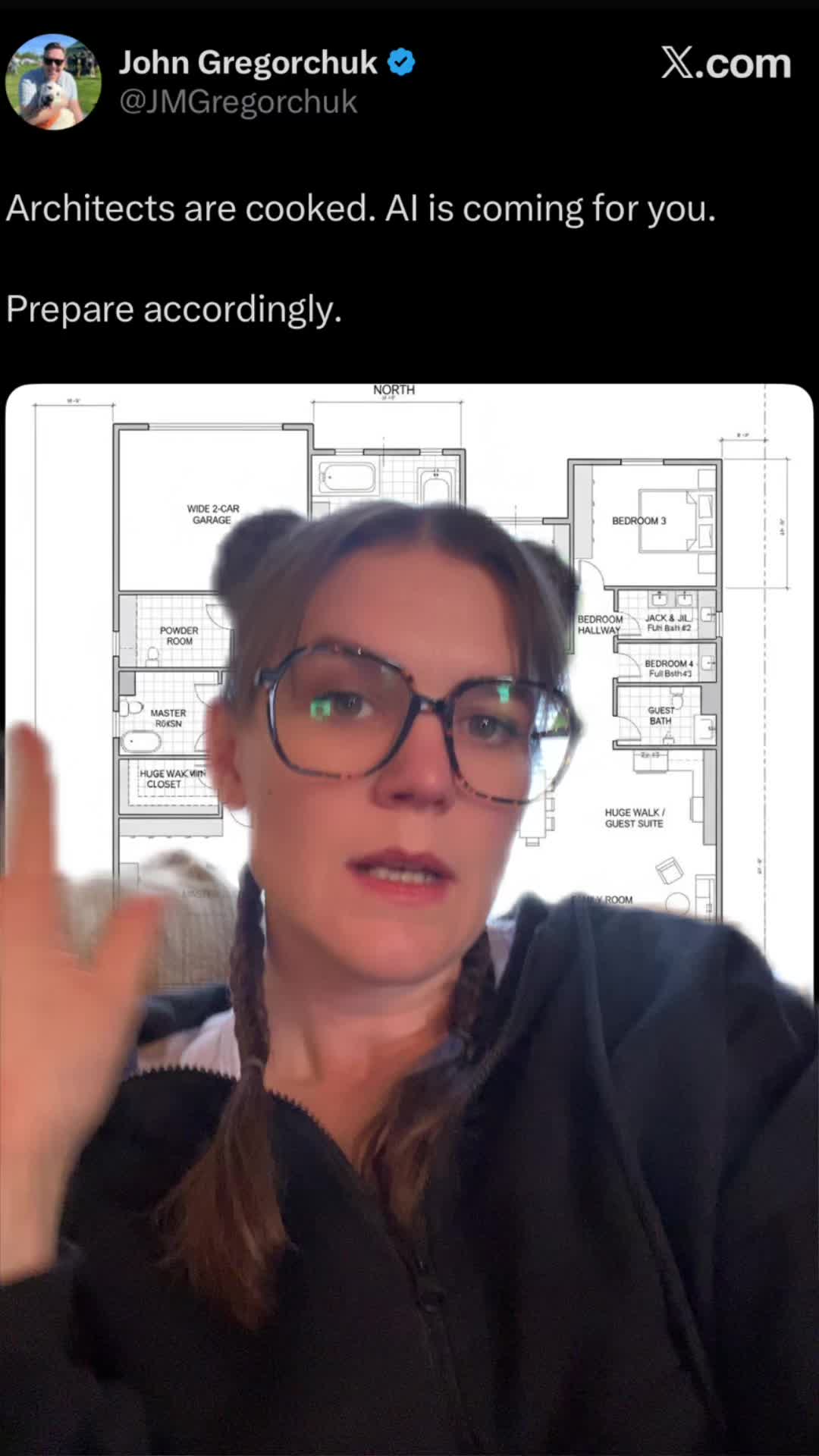 @abigailjeanswan We aren’t cooked, but our coats may be bathed #aiarchitecture #…