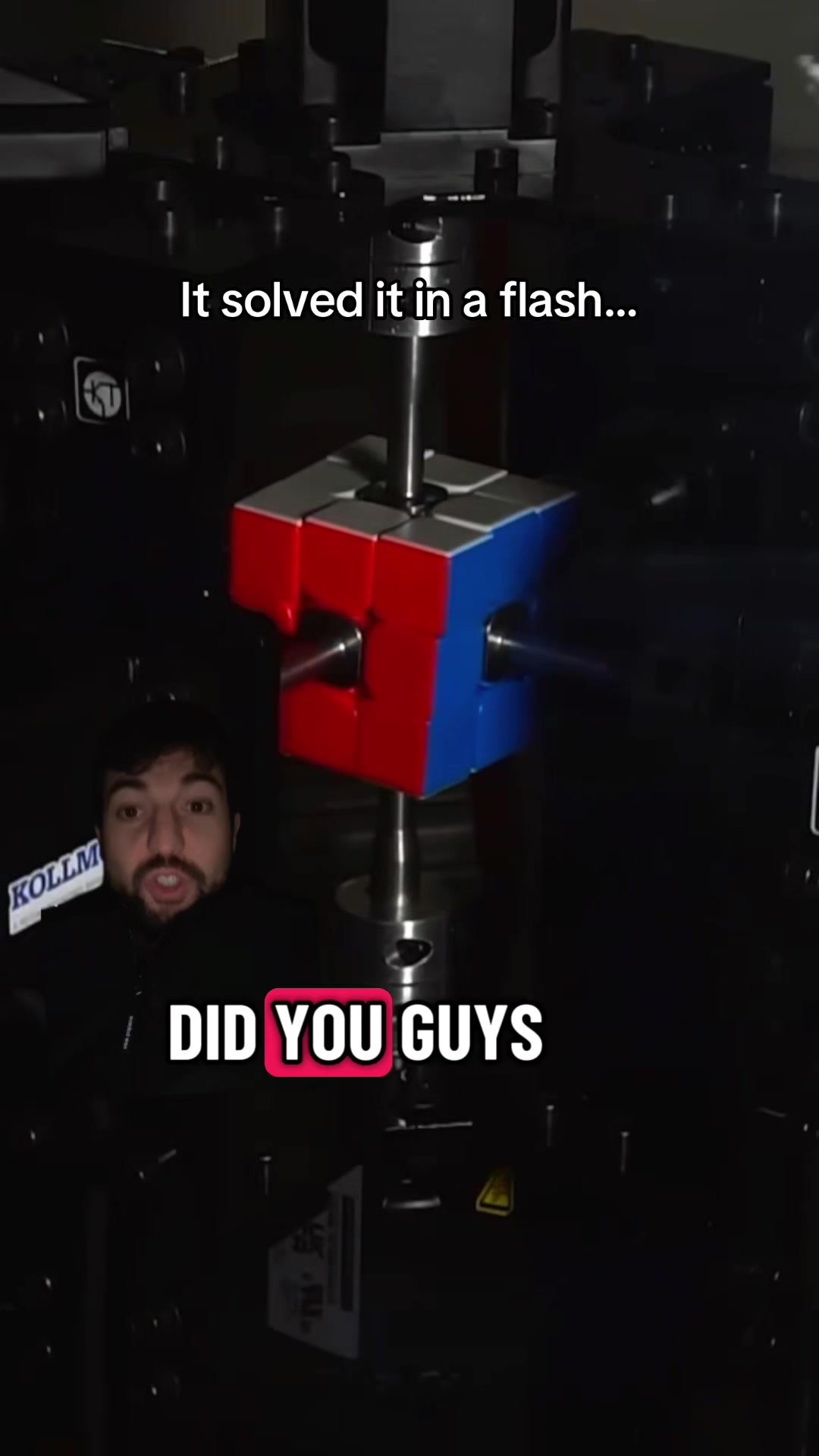 @tallgriff AI solves Rubiks Cube?! #funny #funnymoments #trending #ai #technolog…