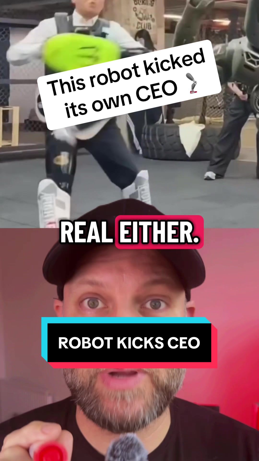 @nicksadler.io I didn’t believe this robot was real either. Then the CEO stood i…