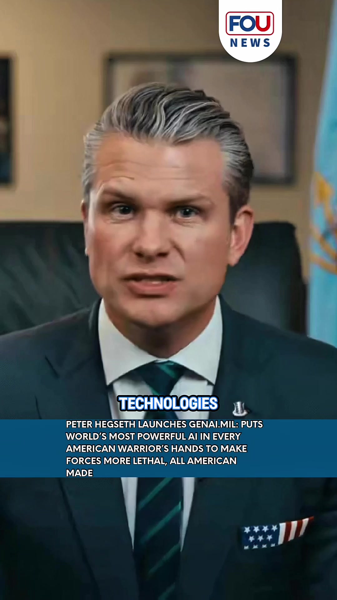 @fogofunknowns Dec 9, 2025 Peter Hegseth announced the launch of GenAI.mil, a pl…