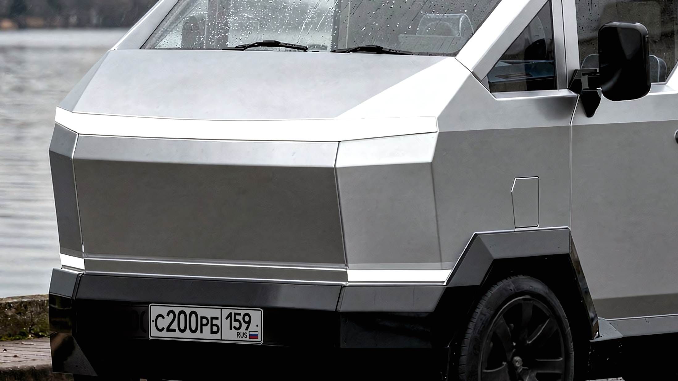 Tesla Never Made A Cybervan, So A Russian Startup Did It First