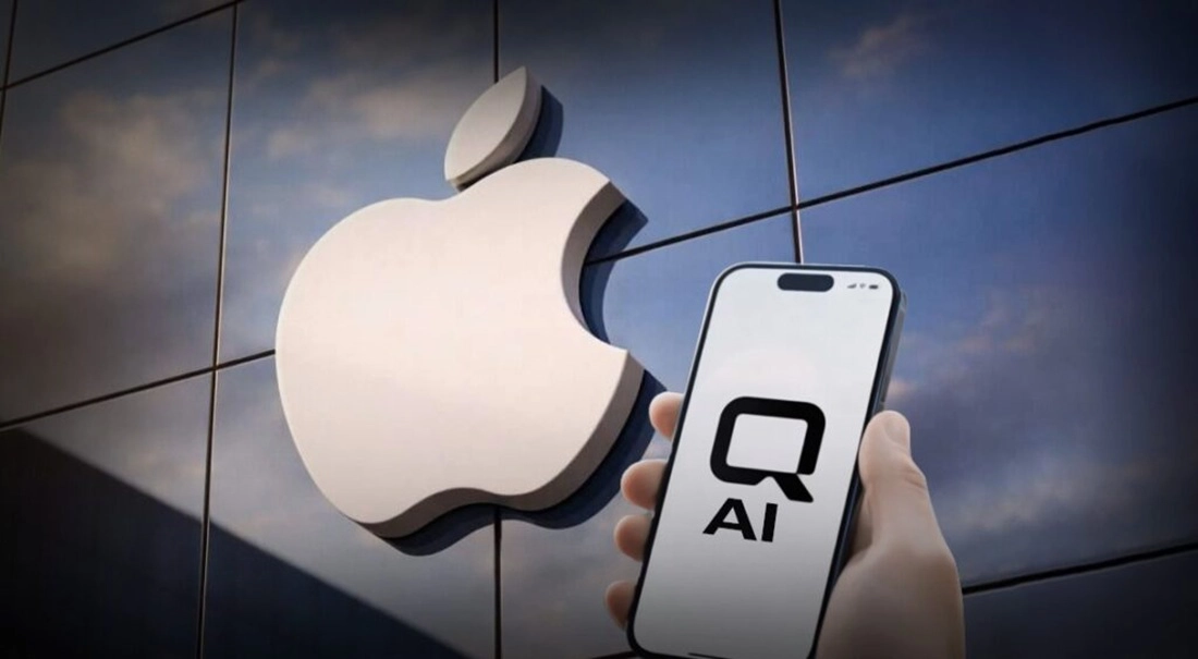 Exploring differences: Logos of Apple and Q.ai
