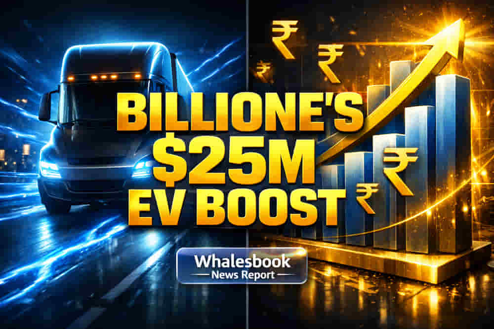 EV Startup BillionE Bags $25M to Deploy 500 Electric Trucks in India