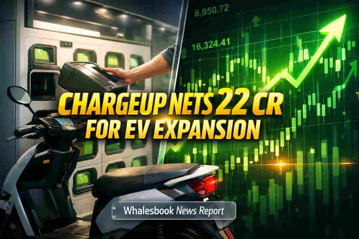 EV Startup Chargeup Secures INR 22 Cr to Fuel Expansion in India’s Booming Electric Mobility Market