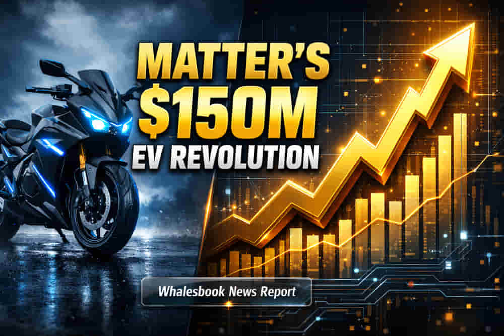 EV Startup MATTER Pledges $150M for AI Bikes, Cuts China Magnet Ties