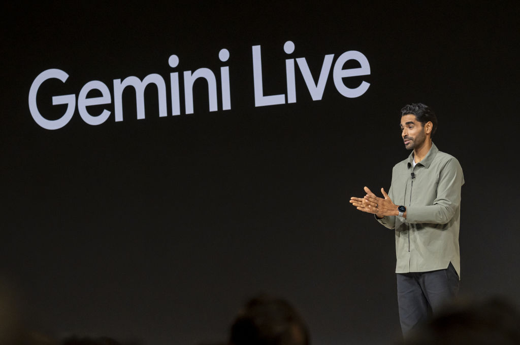 Sandeep Waraich, product manager at Alphabet Inc., during the Made By Google launch event in Mountain View, California, US, on Tuesday, Aug. 13, 2024.