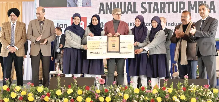 NIPS Zainapora excels at UT-Level ‘Startup Mela 2026’