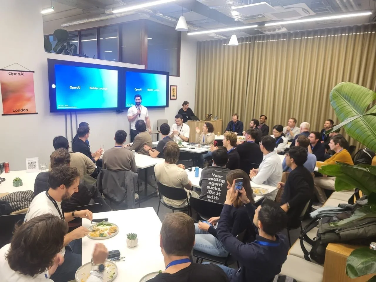 OpenAI hosts first builder lounge for London AI startups and builders | ETIH edtech news — EdTech Innovation Hub