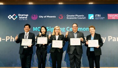 Taiwan-U.S. Innovation Link Strengthened: Startup Island TAIWAN Partners with the City of Phoenix to Deepen Cross-Border Collaboration in AI, Semiconductors, and Health Tech Startups