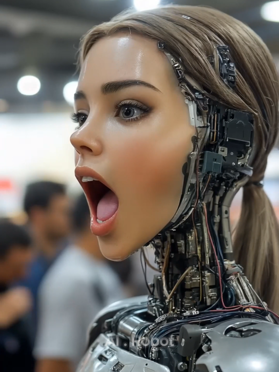 @ai_robot_story Various facial expressions of the robot #robot #robotics #humano…