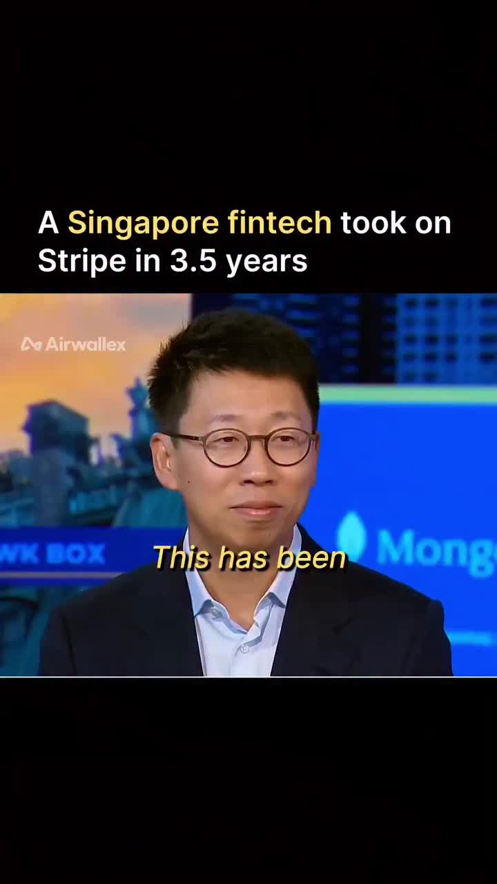 @billionaireslogic Singapore fintech took on stripe @airwallex  #foryou #entrepr…