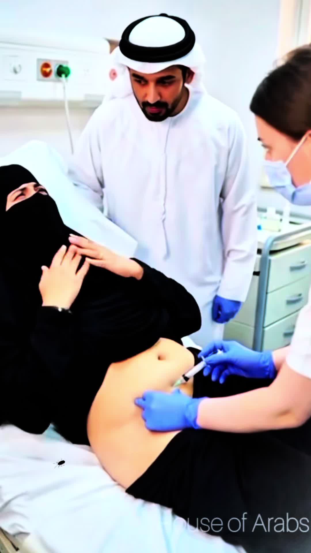 @blank9865 Artificial Intelligence Hospital Video-Shot of a Veiled Woman During …