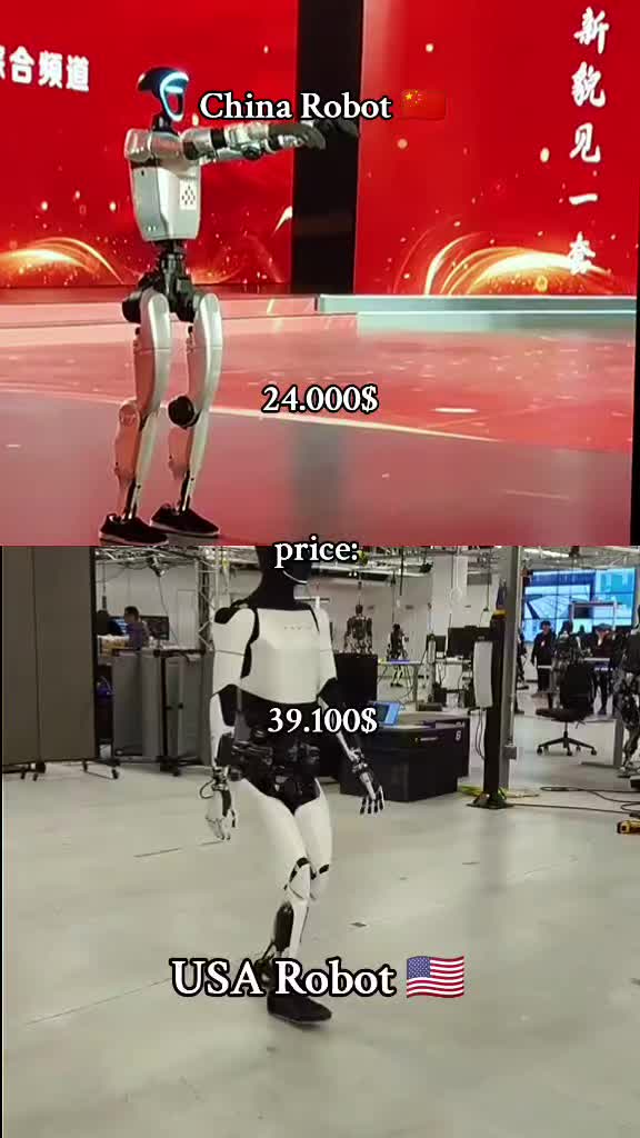 @helper_xxos China vs USA robots 2025 #usa #china #robot #ai #tehnology #2025 #a…