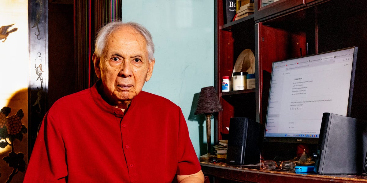 I still work at 82 because I have $60 saved and $15,000 in debt. My tech startup and passion for learning AI keep me going.