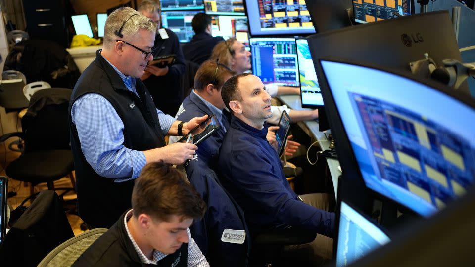 Nerves about artificial intelligence are rippling through markets, sending shares of software, real estate, financial and logistics companies sliding. - Seth Wenig/AP
