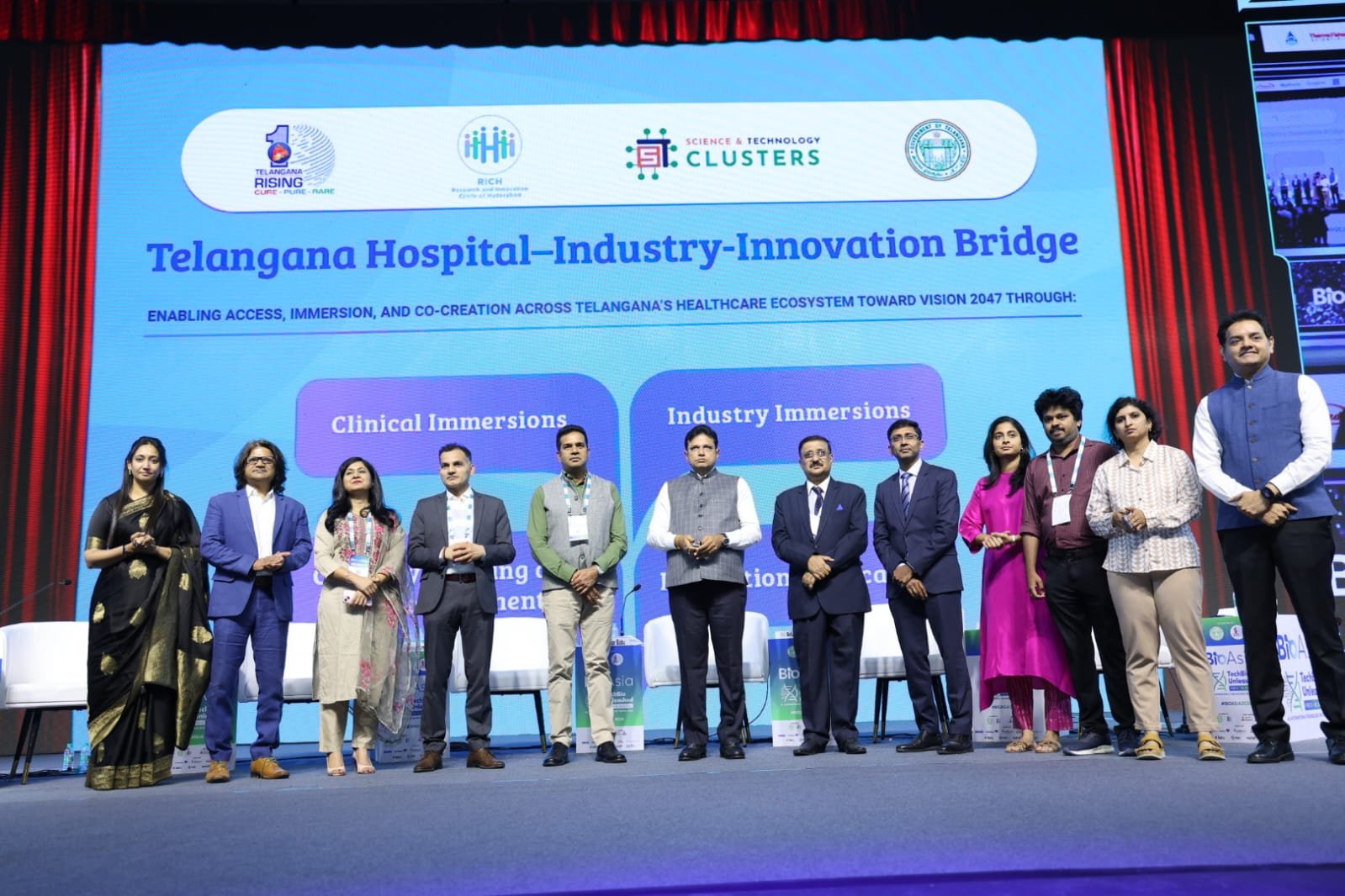 RICH unveils Telangana Hospital–Industry–Innovation Bridge at BioAsia 2026