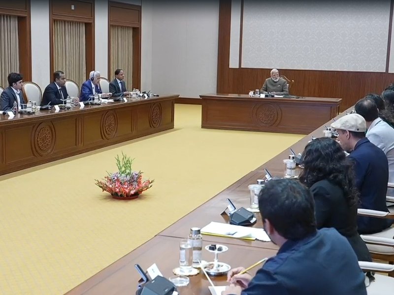 AI startup CEOs laud India’s supportive environment after roundtable with PM Modi