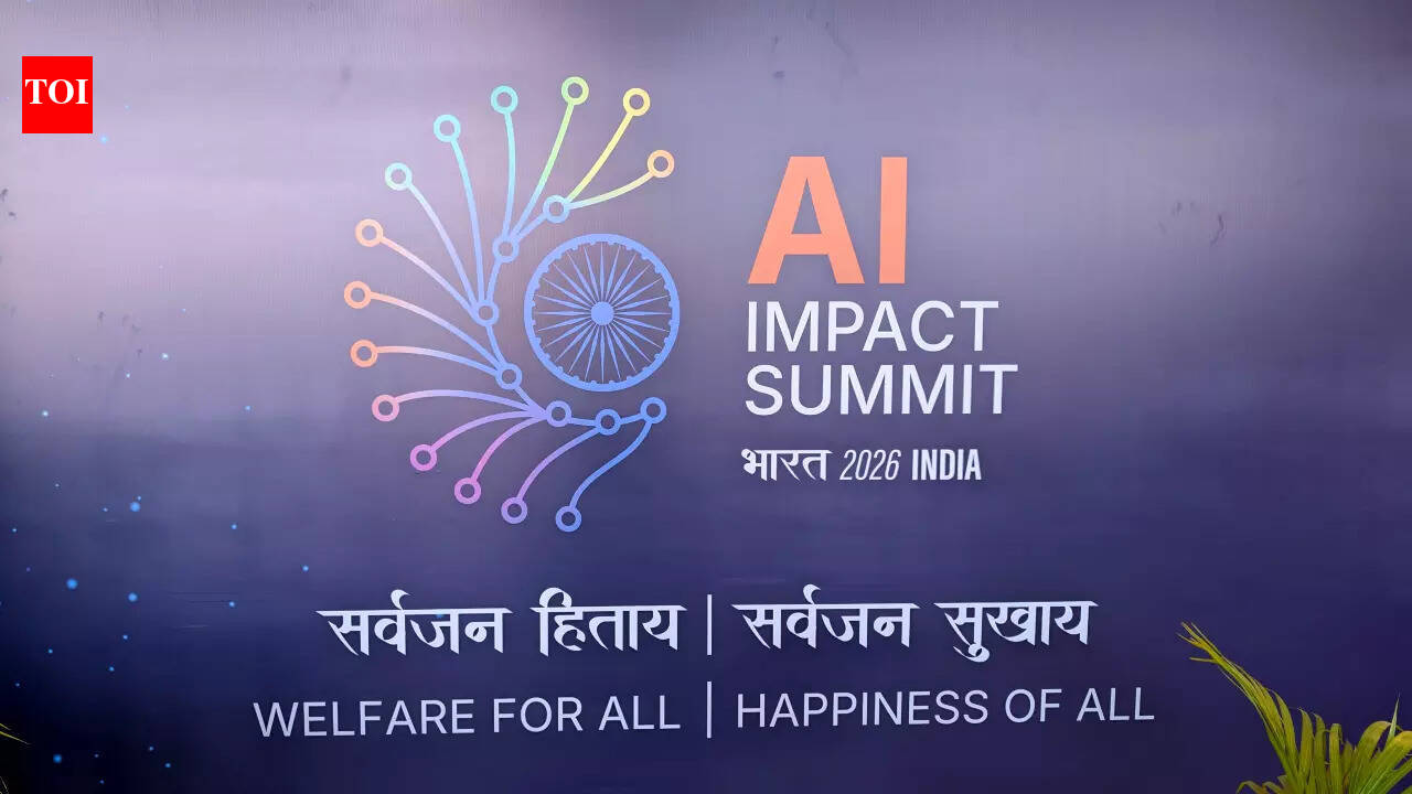 India AI Impact Summit: Indian AI startups showcase solutions for education, smart security and train safety - The Times of India