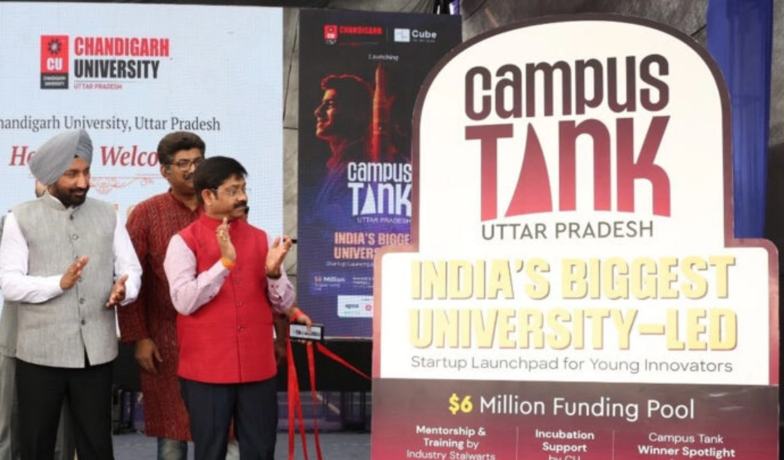 Chandigarh University Launches ‘Campus Tank’, Connects 1,000 Startups with $6 Million in Funding