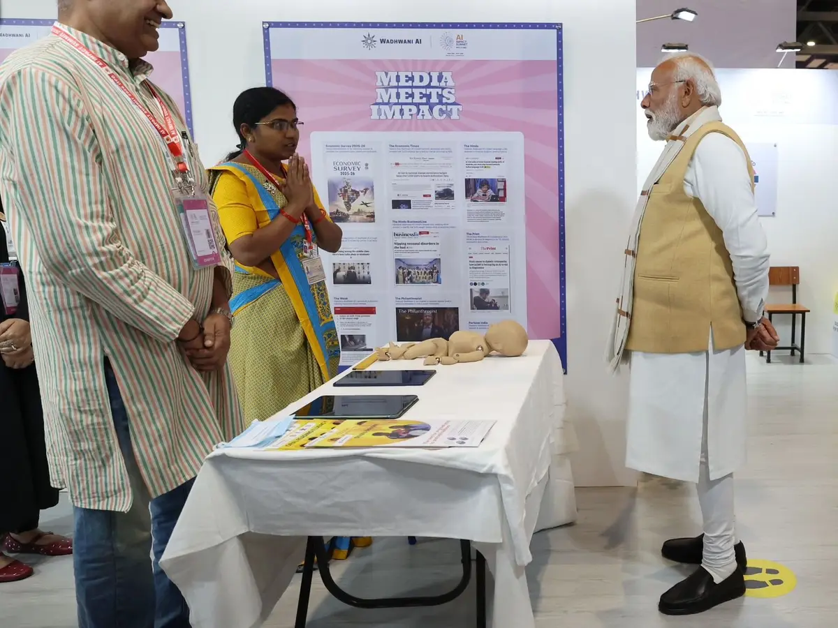 AI Impact Summit 2026: PM Modi engages with startups, tech leaders at landmark AI event