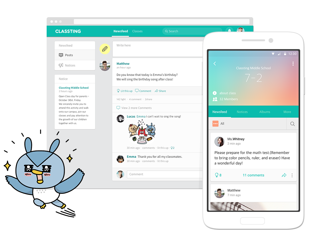 Classting, Korea's Largest Ed-Tech Startup Brings Social Based Adaptive Learning to the US