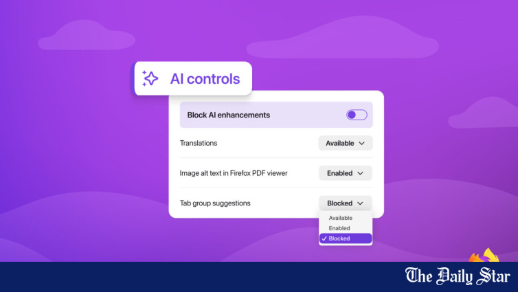 Firefox is rolling out AI controls