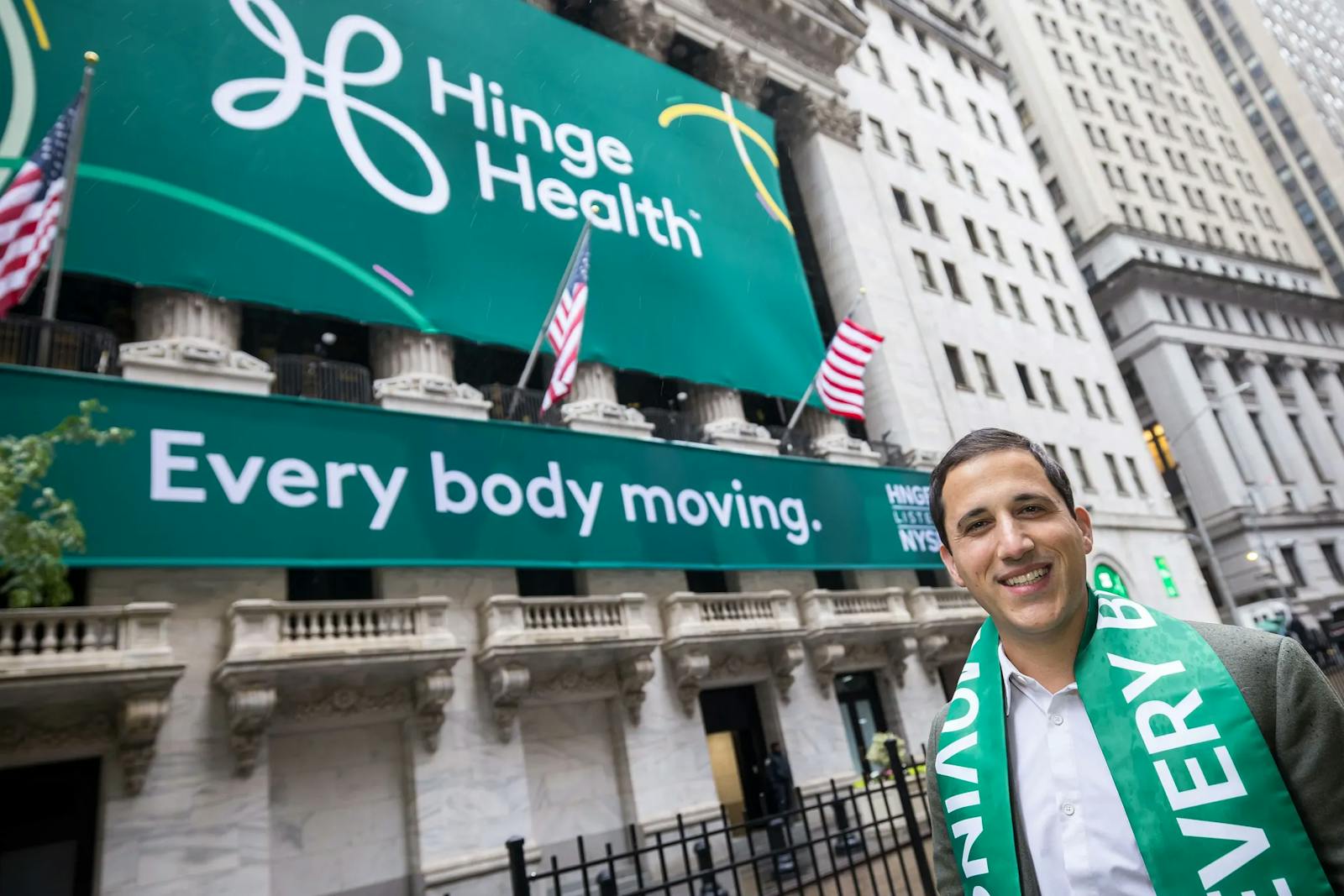 Hinge Health’s CEO is sizing up a giant market opportunity for digital healthcare