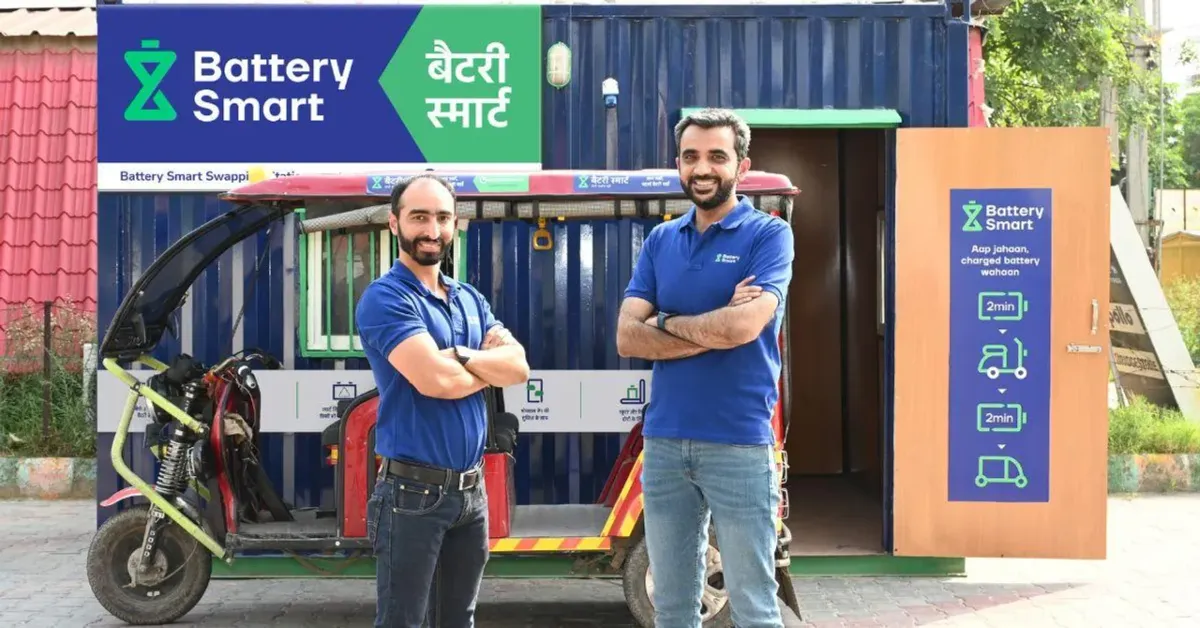 How 2 IIT-Kanpur Grads Built a Rs 63 Cr EV Startup Powering 1 Lakh Battery Swaps Daily
