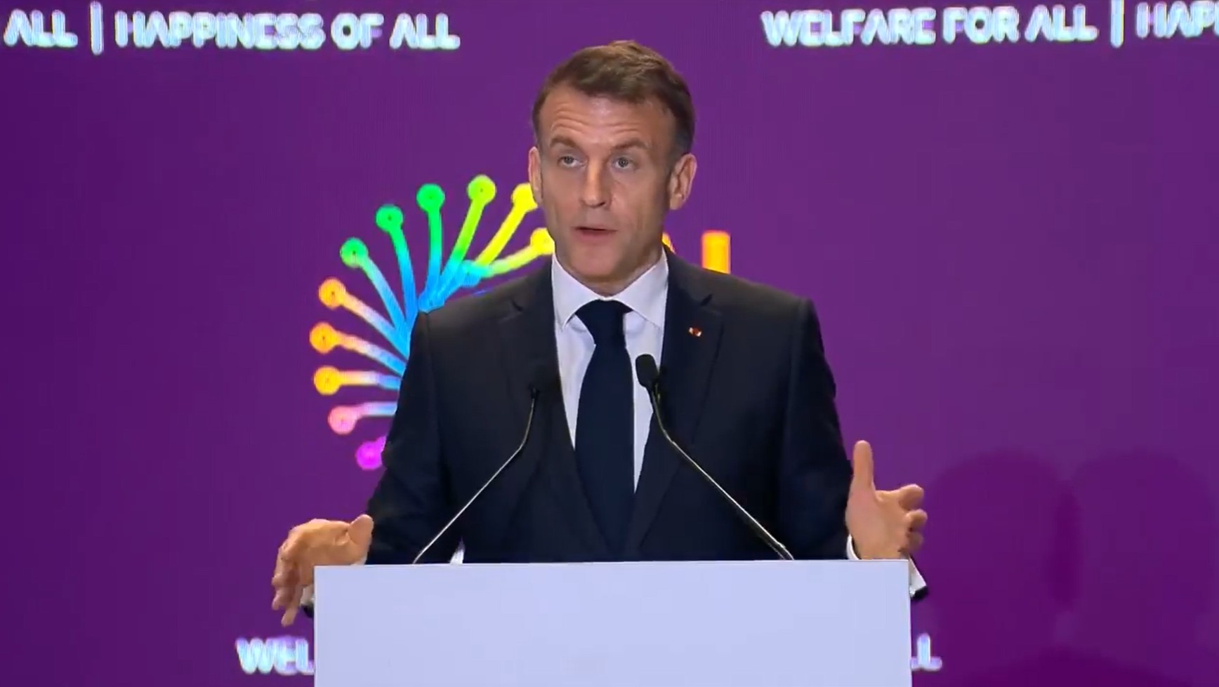 India AI Summit: French President Macron Spotlights AI Startup Partnership with St. John’s Research Institute