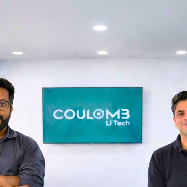 Indian Startup News on Instagram: "Coulomb Litech, a battery technology startup, has raised Rs 20 crore in a seed funding round to scale its manufacturing capabilities and expand its presence in India’s electric vehicle ecosystem.

Founded in 2020 by IIT Kanpur alumni Ameya Sathe and Darshil Dharod, Coulomb Litech focuses on developing fast-charging and long-life battery systems for medium and heavy electric vehicles.

The startup builds battery solutions for applications such as material handling equipment, electric tractors, construction equipment, electric three-wheelers (E-3W), and energy storage systems.

It will use the raised funds to set up a state-of-the-art manufacturing facility in Navi Mumbai, R&D, and the scaling of ongoing pilot programs.

#IITKanpur #IIT #battery #technology #startup #indianstartupnews"