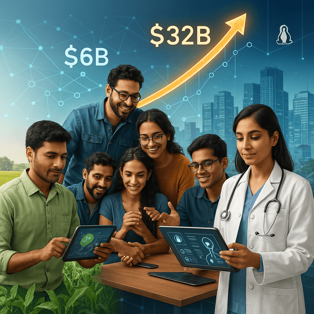 Meta Study: India's AI Market Set to Hit $32B by 2031