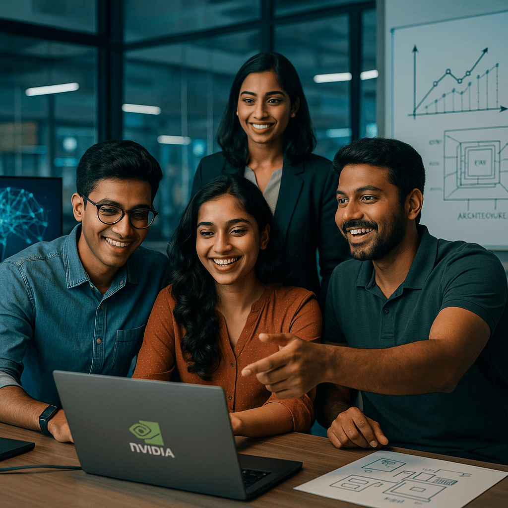 Nvidia Courts India's AI Founders Through Early-Stage Ecosystem Push