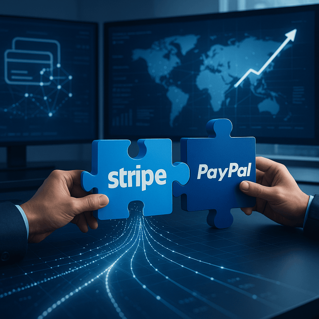 Stripe Eyes PayPal Acquisition as Fintech Giant Seeks Revival